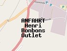 Anfahrt zum Henri Bonbons Outlet  in Eilenburg (Sachsen)