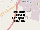 Anfahrt zum JOSKA Kristall Outlet  in Bodenmais (Bayern)