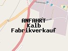 Anfahrt zum Kalb Fabrikverkauf in Aschaffenburg (Bayern)