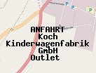 Anfahrt zum Koch Kinderwagenfabrik GmbH Outlet  in Lichtenau (Baden-Württemberg)