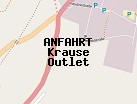 Anfahrt zum Krause Outlet in Niederzier (Nordrhein-Westfalen)