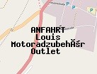 Anfahrt zum Louis Motoradzubehör Outlet  in Frankfurt (Hessen)
