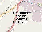 Anfahrt zum Maier Sports Outlet  in Albstadt (Baden-Württemberg)