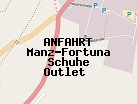 Anfahrt zum Manz-Fortuna Schuhe Outlet  in Bamberg (Bayern)