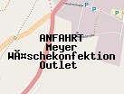 Anfahrt zum Meyer Wäschekonfektion Outlet  in Plauen (Sachsen)