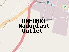 Anfahrt zum Nadoplast Outlet  in Wunstorf (Niedersachsen)