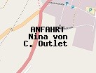 Anfahrt zum Nina von C. Outlet  in Albstadt (Baden-Württemberg)