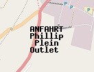 Anfahrt zum Phillip Plein Outlet  in Ingolstadt (Bayern)