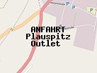 Anfahrt zum Plauspitz Outlet  in Plauen (Sachsen)