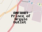 Anfahrt zum Prince of Argyle Outlet  in Zweibrücken (Rheinland-Pfalz)