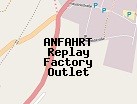 Anfahrt zum Replay Factory Outlet in Wustermark (Brandenburg)