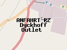 Anfahrt zum RZ Dyckhoff Outlet  in Rheine (Nordrhein-Westfalen)
