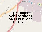 Anfahrt zum Schlossberg Switzerland Outlet  in Radolfzell (Baden-Württemberg)