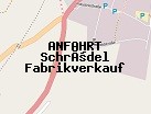 Anfahrt zum Schrödel Fabrikverkauf in Nürnberg (Bayern)