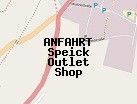 Anfahrt zum Speick Outlet Shop in Leinfelden (Baden-Württemberg)