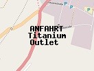Anfahrt zum Titanium Outlet  in Wehingen (Baden-Württemberg)