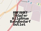 Anfahrt zum Töpfer Allgäue Babybedarf Outlet  in Dietmannsried (Bayern)