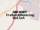 Anfahrt zum Trebes&Henning Outlet  in Zeestow (Brandenburg)