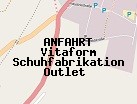 Anfahrt zum Vitaform Schuhfabrikation Outlet  in Feldstetten (Baden-Württemberg)