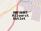 Anfahrt zum Wilvorst Outlet  in Northeim (Niedersachsen)