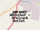 Anfahrt zum Wüsthof - Dreizack Outlet  in Metzingen (Baden-Württemberg)